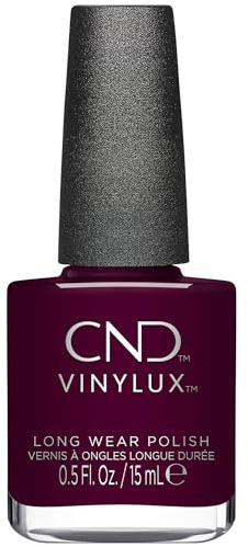 CND Vinylux Long Wear Nail Polish (No Lamp Required), 15 ml, Red, Berry Boudoir