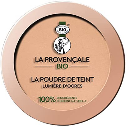 La Provençale Bio - La Poudre de Teint Lumière d'Ocres Certifiée Bio - 100% Ingrédients d'Origine Naturelle - Pour Tous Types de Peaux - Teinte : Moyen (02) - 8 g