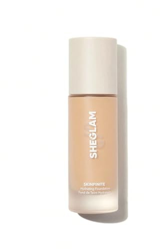 SHEGLAM Skinfinite Flawless Dewy Hydrating Foundation Full Coverage Liquid Foundation - Fair