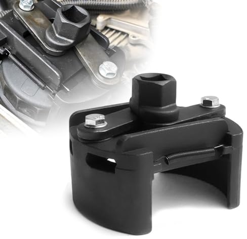 Palwin Chiave per Filtro Olio Regolabile 60-80 mm, 12,5 mm (1/2) Chiave per Filtro dell'olio, Strumento Universale per Rimozione Chiavi per Filtro Olio, Kit di Rimozione Universale per Auto e Moto