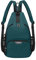 MOSISO Sling Rucksack Reisen Wandern Tagesrucksack, Crossbody Cabrio Sling Bag mit Fronttasche Eine Schulter Chest Bag, Türkisgrün