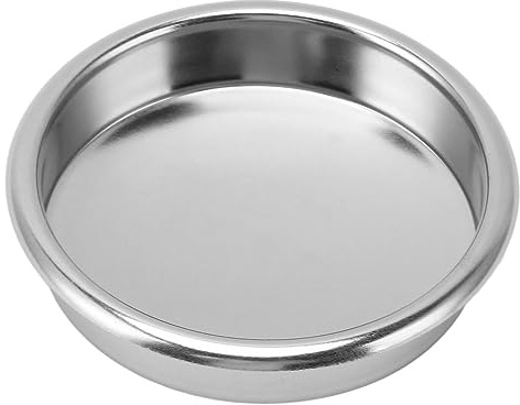58 Mm Blind Filter, Stainless Steel Backflush Inser, Back Flush Blind Filter Basket for Classic and Espresso Machines Espresso Cleaning Disc