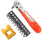 IKOPFLN Cacciavite a Cricchetto 110mm Mini Chiave a Cricchetto 6,35 mm 1/4 di Cacciavite Magnetico a Cricchetto Chiave Cricchetto Doppia Cacciaviti Magnetica con 10 Pz Cacciavite