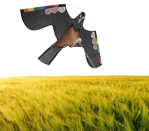 Aquilone Stirola- Volanti | Protezione Del Giardino E Colture,Aquilone Falco Realistico per Allontanare gli - Per Fattoria Vergine Vite Giardino Agricoltori Giardinieri Produttori Di F