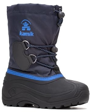 Kamik Southpole4, Stivali da Neve Unisex-Bambini, Blu ((Navy-Marine NAV), 26 EU