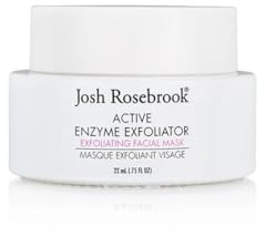 Josh Rosebrook - Active Enzyme Exfoliator Exfoliating Facial Mask Resurfacing treatment for clear, smooth skin 22mL - .75 Oz