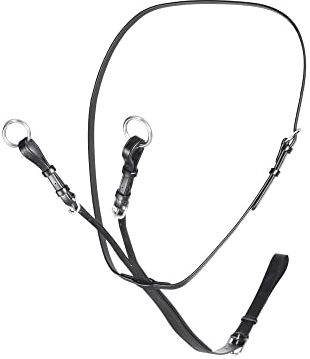 Shires Velociti Lauf-Martingale: Schwarz: Extra Full