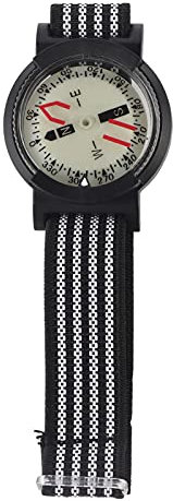 Wasserdichter Kompass für den Außenbereich,Handgelenk Kompass,Tauch Sichtungs Handgelenk Kompass,Uhr mit verstellbarem Zifferblatt,Überlebenswerkzeug für Reisen,Camping,Tauchen