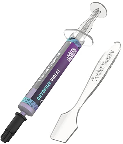 Cooler Master CryoFuze Violet Pasta térmica para enfriadores de CPU, W/m.k 12.6-2 Gramos, púrpura