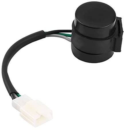 BOROCO Motorcykel LED-signal blinkers relä 3 pennor gy6 rund motorcykel blinkersrelä för 50–250 cc Motorcycles Scooters moped ATV