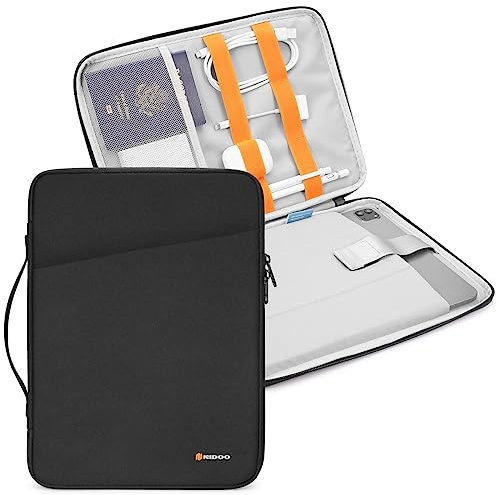 NIDOO 10-11 Pouces Tablette Pochette Housse de Protection Étui Sacoche Manche Sac de Transport pour 10,9 10,2 iPad 10 9/11 iPad Pro M2 M1/10,9 iPad Air M1/Surface Go 3/Tab M10 Plus Gen 3/MatePad