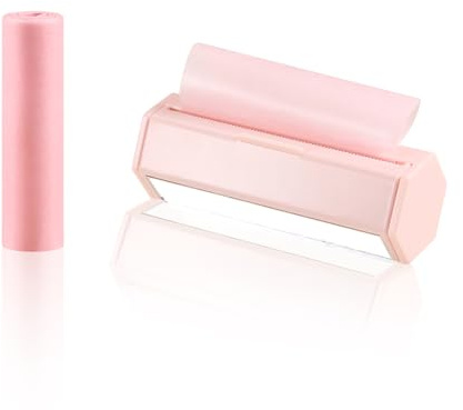 Boobeen Oil Blotting Sheets for Face, Oil Control Film, Absorbing Paper for Oily Skin, Rolled Tissue with Small Side Mirror,Easy Take Out Design