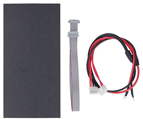 Xiuganpo Flexibel LED-panel, 128x64 Pixlar, Böjbar Magnetisk Baksida i Full Färg, med Appkontroll för Spektrummusikrullande Textvideoeffekter, för Hotell-KTV-bar Inomhusreklam