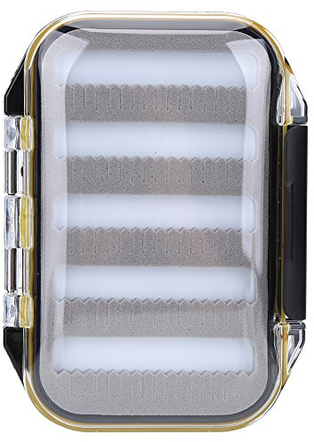 fliegen box,fliegenfischen box,Angelzubehör Box Angelköder Fall großer Fischen Köder Haken Speicher Kasten Fishing Tackle Box, wasserdichter Doppelseitige Plastik Angelgerät Aufbewahrungsbox