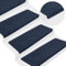 ZEYUAN Stufenmatten Selbstklebend 15 STK Treppenmatten, Treppenstufen Matten, Teppich Treppenstufen, Treppenteppich, Treppenauflagen Teppich, 65x28 cm Blau