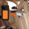deemars Silikon-Saugnapf-Telefonhalterung Klebehalterung, Doppelseitige Saugnapf-Telefonhalterung, Anti-Rutsch Hands-Free Phone Sticky Holder Universal für Autos Windowns Sitze (Orange)