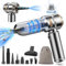 CHOLANG Handstaubsauger Akku,18000PA 210000RPM 4-in-1 Handstaubsauger eingebaut 6000mAh Akku mit bürstenlosem Motor Luftstaub & Luftgebläse & Pumpe Handstaubsauger für Auto, Büro und Hausreinigung