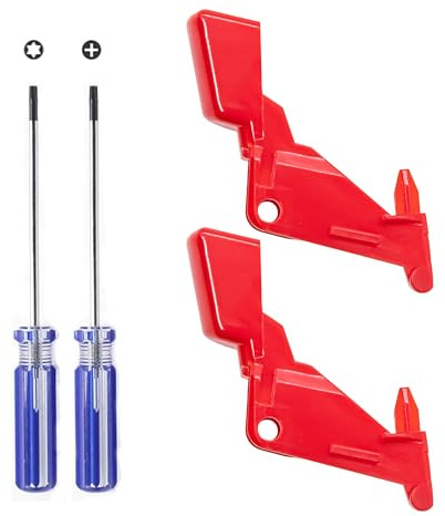 Replacement Trigger Switch Button for Dyson V10 V11 SV12 SV14 Upgraded Red Button Replacement Parts with Repair Tools (2 Red + 2)