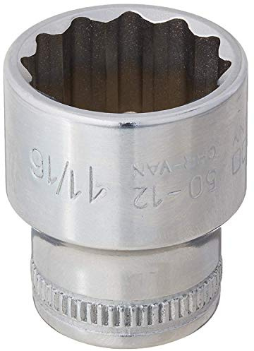 Heyco 50033883 50-12 Douille, Argent, 1.1/16