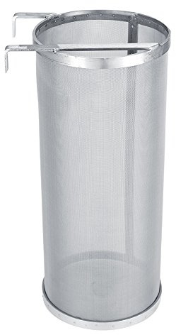 Filtre Biere Kit de Brassage en Acier Inoxydable Filtration Bière Homebrew Vin Bière Barre Outil Filtre de Maille de Houblon de Bière d'Infusion (10 * 25.5cm)