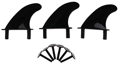 SBS Soft Top Surfboard Fin Set of 3