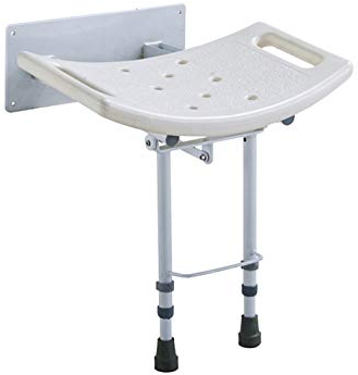 Siège de Douche Rabattable | Siège de Salle de Bain Mural | Siège pour Personnes Âgées Handicapées Sécurité | Chaise de Bain | Tabouret de Bain Tabouret Mural | Tabouret de Douche