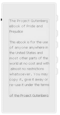 Mini lettore di e-book da 2,66 pollici, schermo a inchiostro, lettore E per la visualizzazione di file TXT ed EPUB, 32 GB, con retroilluminazione, modalità scura, modifica dimensione del carattere