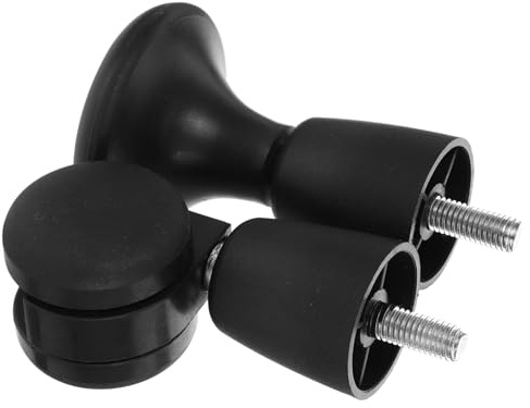 Veemoon Heavy Duty Office Chair Replacement Wheels with Abs Casters for Carpet Tile Vinyl Floors Desk Chair Foot Replacements with Rod Design for Home and Office Use