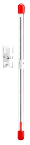 Sostituzione Ugelli Aerografo 0.2mm - Set Accessori Aerografo con Punta Fine, Kit Ricambio per Pistola a Spruzzo, Strumenti per Aerografi Artistici e Professionali