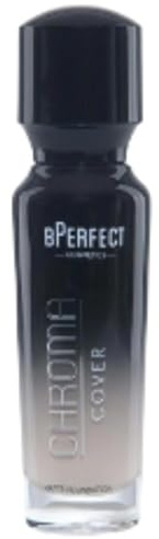 BPerfect Chroma Cover Matte Foundation - Weightless Full Coverage Base with Hyaluronic Acid & Vitamin E - Soft Matte Finish - Shade 6 - W2 Light Warm Yellow