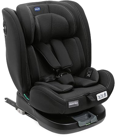 Chicco Unico Evo I-Size, Seggiolino Auto 0-36 Kg, omologato ECE R129/03, Isofix Girevole A 360° E Reclinabile, Gruppo 0+/1/2/3 Da 0 A 12 Anni