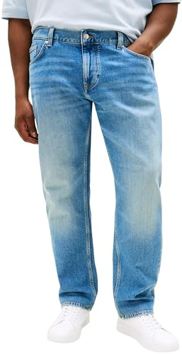 Tommy Hilfiger Uomo Jeans Madison Vita Media, Blu (Bennet Blue), 50W/36L