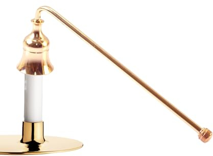 Éteignoir à bougie en métal en forme de cloche, pour éteindre la flamme en toute sécurité dans la maison, la salle de bain et comme cadeau
