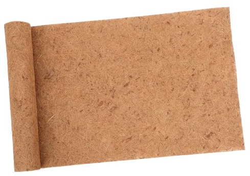 SHOWERORO Alfombrilla de Sustrato Natural de Fibra de para Reptiles Resistente y Transpirable Protección contra Humedad y Abrasiones para Tortugas y Terrarios