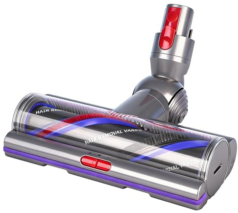 Upgrade V11 Torque Drive golvmunstycke för Dyson V7 V8 V10 V11 V15 SV47 SV28 SV27 SV2 SV15 SV14 dammsugarborste anti-tangle ersättningsborste justerbara sugkrafter reservdelar för matta och hårda golv