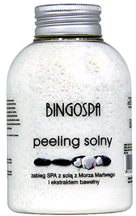 bingospa Spa Peeling sal del mar muerto sal & algodón extracto 580 G