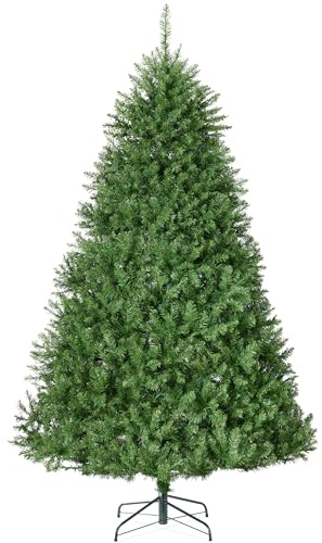 Best Choice Products Douglas Fir Christmas Tree, 7.5ft Unlit Artificial Full Fir Holiday Decoration, Realistic Appearance w/Metal Stand