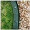EcoShape FlexiBorder - das Flexible Rasenkantensystem (6 x 1 Meter, Grün)