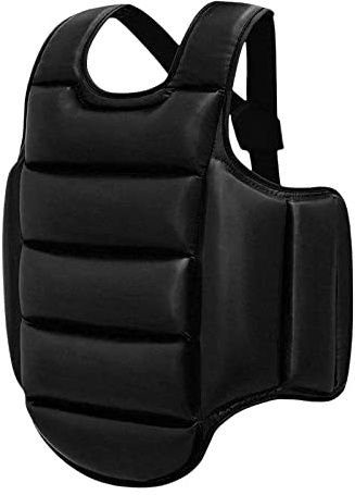 LOVIVER Protège-côtes de karaté, Gilet de Protection de Taekwondo de pour Les Coups de Poing Lourds Femmes Hommes Enfants entraînement de Arts