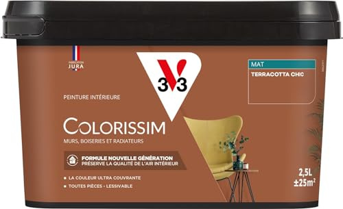 V33 Peinture multi-supports Colorissim® Terracotta chic Mat 2,5L