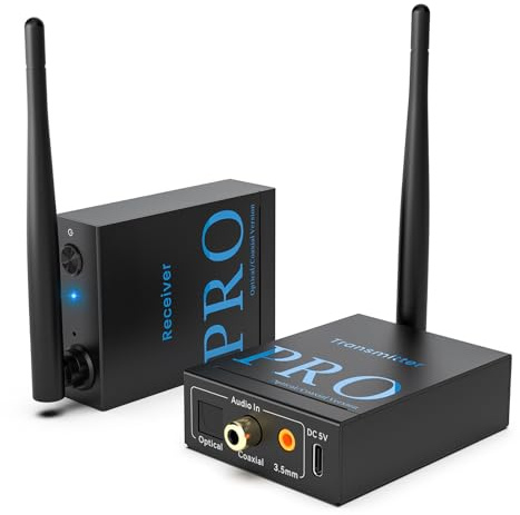 1Mii (1 TX + 1 RX) Drahtlos Audio Sender Empfänger, 2,4 GHz Funkübertragung