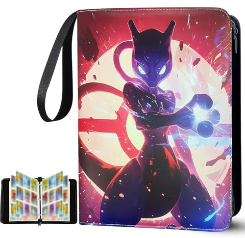 Sammelkarten Album, Sammelalbum für Karten, 50 Seiten 900 Karten Kapazität, Wasserdichter Kartenhalter, Card Collection Sammelheft, für Karten Zum Sammeln und Tauschen (900)