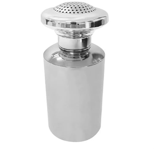 Vogue Powdered Sugar Dredger Shaker 530ml - Spice Duster for Flour, Cocoa, Cinnamon HP986