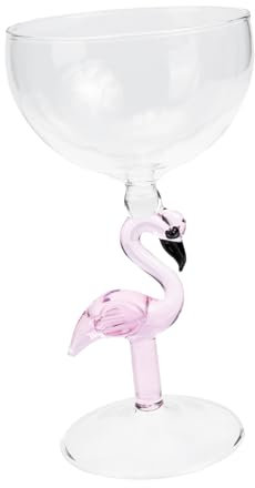 GLEAVI Copa De Forma De Flamenco Elegante Copa Tipo Cáliz Para Regalos De Flamencos De Celebración