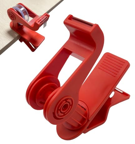 PhnkjGh Dérouleur De Ruban Adhésif Renforcé,Coupeur pour Emballage avec Pince - Dérouleur De Rouleau De Ruban Rotatif À 360 Degrés,Pour Maison Atelier Salle De Classe Entrepôt Studio Station