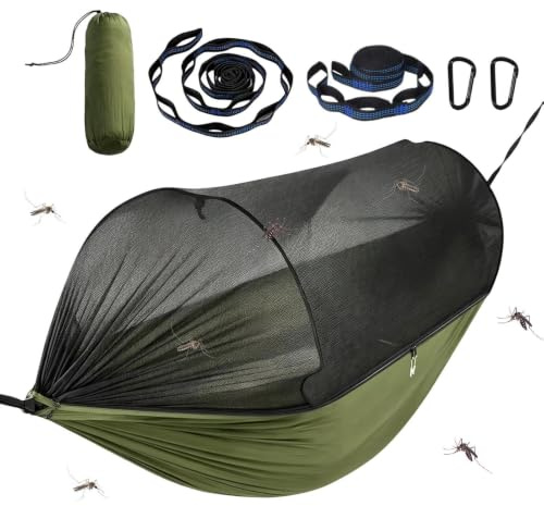 Hängmattetält för Camping 2 Personers Sovtarp med Trädremmar