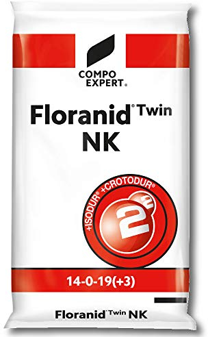 Compo Expert Fertilizzante per Prato Floranid Twin NK 25 kg Concimi Professionali lungo Termine