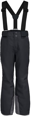 VAUDE Unisex Kinder Kids Snow Ride Pants Hose, Schwarz, 116 EU