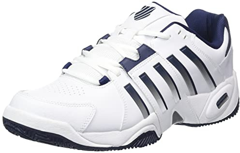 K-Swiss Herren Accomplish IvTennisschuh, Caban Blanc argenté, 44.5 EU