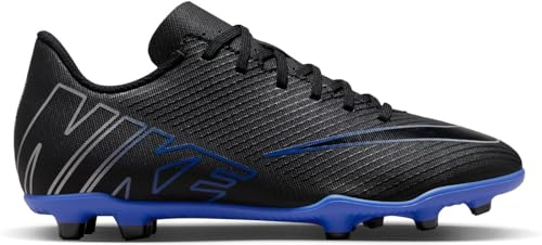 Nike DJ5958-040 JR Mercurial Vapor 15 Club Black/Chrome-Hyper ROYAL Herren Black/Chrome-Hyper ROYAL EU 36